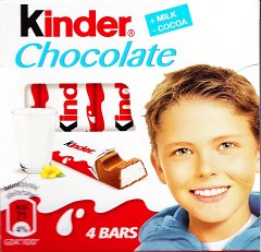 Kinder Chocolate kwadrat niebieska 71 kcal